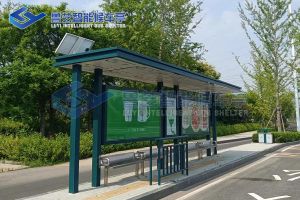 安徽六安公交站臺